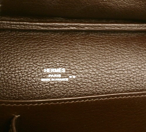 Hermes Matte Havane Alligator DBL Handled Zippered Satchel ...  